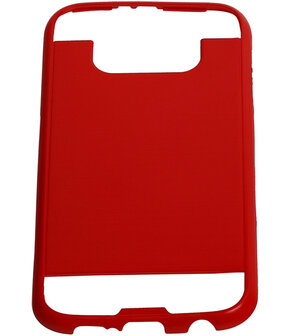 Rood BestCases Tough Armor TPU back cover hoesje voor Samsung Galaxy S6