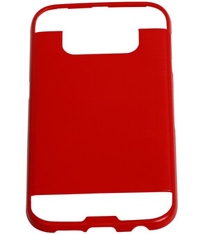 Rood BestCases Tough Armor TPU back cover voor Samsung Galaxy S6 Edge