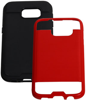 Rood BestCases Tough Armor TPU back cover hoesje voor Samsung Galaxy S7