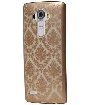 Goud Brocant TPU back case cover hoesje voor LG G4