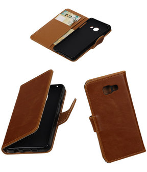 vBruin Pull-Up PU booktype wallet cover hoesje voor Samsung Galaxy A3 2016