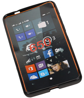 Microsoft Lumia 650 TPU Hoesje Zwart