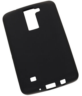 LG K8 TPU Back Cover Hoesje Zwart