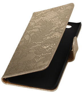 Huawei Nexus 6P - Lace Goud Booktype Wallet Hoesje