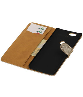 Huawei Nexus 6P - Lace Goud Booktype Wallet Hoesje