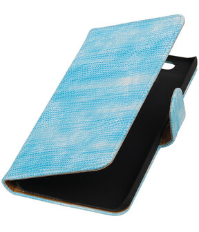 Huawei Nexus 6P - Mini Slang Turquoise Booktype Wallet Hoesje