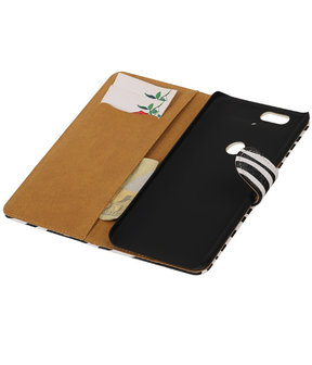 Huawei Nexus 6P - Zebra Booktype Wallet Hoesje