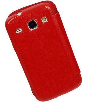 Polar Map Case Rood Samsung Galaxy S3 TPU Bookcover Hoesje