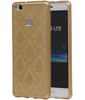 Goud Brocant TPU back case cover hoesje voor Huawei P9 Lite