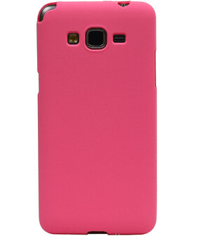 Roze Zand TPU back case cover hoesje voor Samsung Galaxy Grand Prime