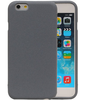 Grijs Zand TPU back case cover hoesje voor Apple iPhone 6 / 6s