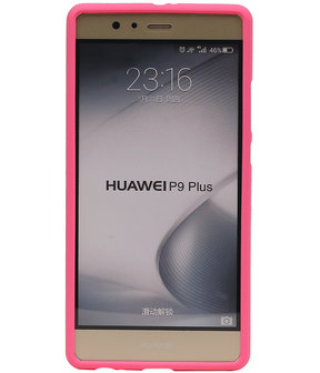 Roze Zand TPU back case cover hoesje voor Huawei P9 Plus