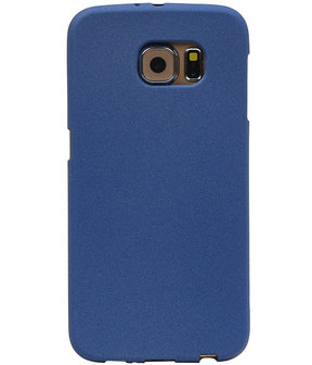 Blauw Zand TPU back case cover hoesje voor Samsung Galaxy S6
