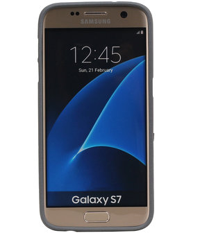 Grijs Zand TPU back case cover hoesje voor Samsung Galaxy S7