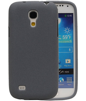 Grijs Zand TPU back case cover hoesje voor Samsung Galaxy S4 mini I9190