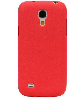 Rood Zand TPU back case cover hoesje voor Samsung Galaxy S4 mini I9190