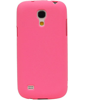 Roze Zand TPU back case cover hoesje voor Samsung Galaxy S4 mini I9190