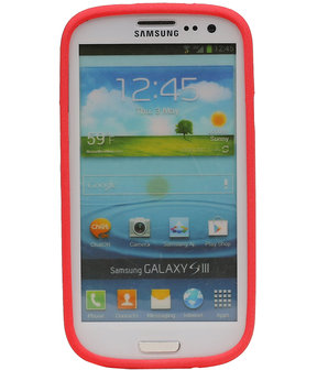 Rood Zand TPU back case cover hoesje voor Samsung Galaxy S3 I9300