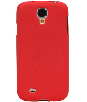 Rood Zand TPU back case cover hoesje voor Samsung Galaxy S4 I9500