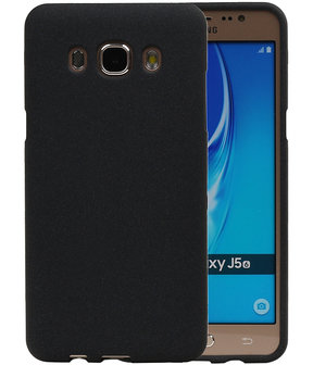 Zwart Zand TPU back case cover hoesje voor Samsung Galaxy J5 2016