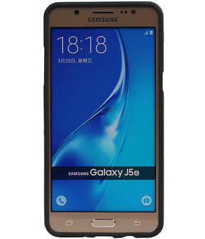 Zwart Zand TPU back case cover hoesje voor Samsung Galaxy J5 2016