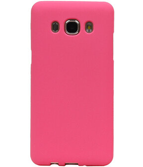 Roze Zand TPU back case cover hoesje voor Samsung Galaxy J5 2016