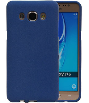 Blauw Zand TPU back case cover hoesje voor Samsung Galaxy J7 2016