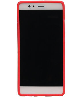 Rood Zand TPU back case cover hoesje voor Huawei P9