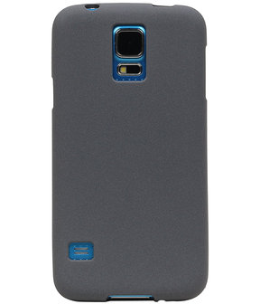 Grijs Zand TPU back case cover hoesje voor Samsung Galaxy S5