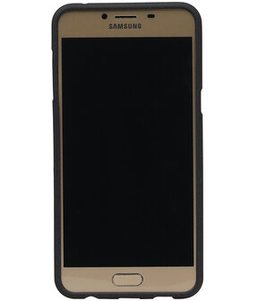 Zwart Zand TPU back case cover hoesje voor Samsung Galaxy C5