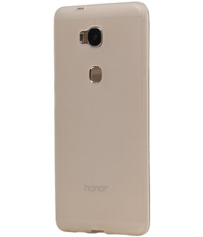 Huawei Honor 5X TPU Hoesje Transparant Wit