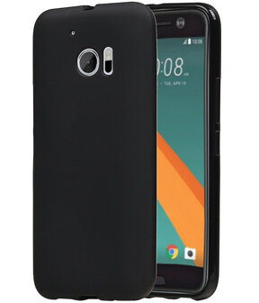 HTC 10 TPU Back Cover Hoesje Zwart