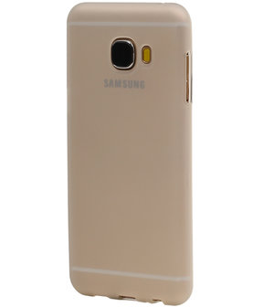 Samsung Galaxy C5 TPU Hoesje Transparant Wit