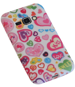 Kiss TPU back case cover hoesje voor Samsung Galaxy J1 2016