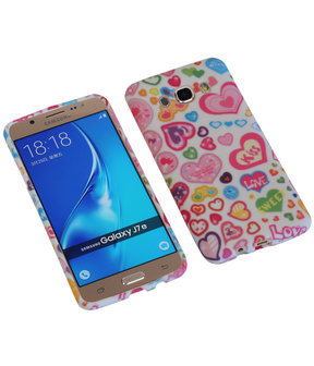 Kiss TPU back case cover hoesje voor Samsung Galaxy J7 2016