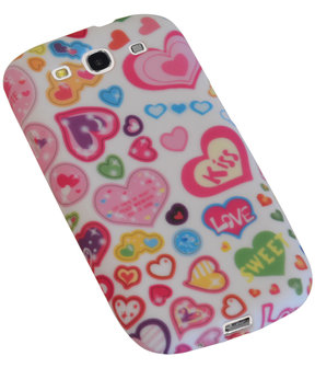 Kiss TPU back case cover hoesje voor Samsung Galaxy S3 I9300