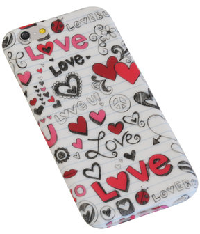 Love TPU back case cover hoesje voor Apple iPhone 6 / 6s
