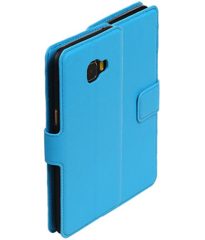 Blauw Samsung Galaxy C5 TPU wallet case booktype hoesje HM Book