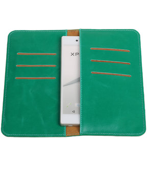 Groen Pull-up Large Pu portemonnee wallet voor Microsoft