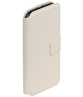 Goud HTC 10 TPU wallet case booktype hoesje HM Book