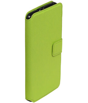 Groen Huawei Honor V8 TPU wallet case booktype hoesje HM Book