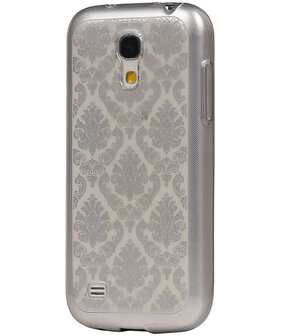 Zilver Brocant TPU back case cover hoesje voor Samsung Galaxy S3 Mini