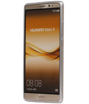Zilver Brocant TPU back case cover hoesje voor Huawei Mate 8