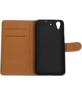 Groen Pull-Up PU booktype wallet hoesje voor Huawei Honor 5A / Y6 II