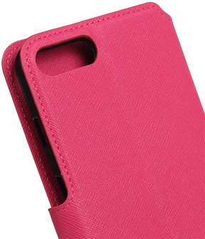 Rood Apple iPhone 7 Plus TPU wallet case booktype hoesje HM Book