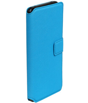 Blauw LG V20 TPU wallet case booktype hoesje HM Book