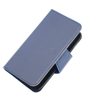 Donker Blauw Samsung Galaxy S I9000 cover case booktype hoesje Ultra Book