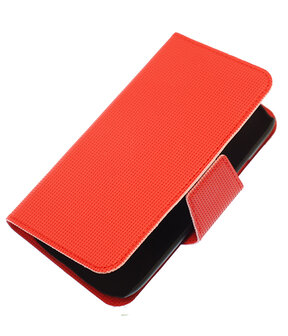 Rood Samsung Galaxy S2 I9100 cover case booktype hoesje Ultra Book