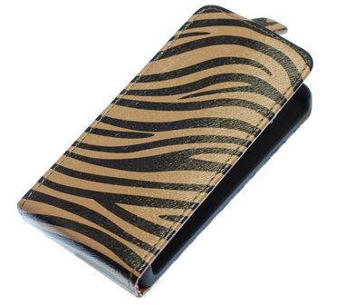 Grijs Zebra Flip case hoesje voor Samsung Galaxy S3 I9300