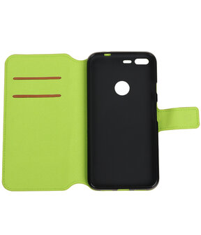 Groen Google Pixel TPU wallet case booktype hoesje HM Book